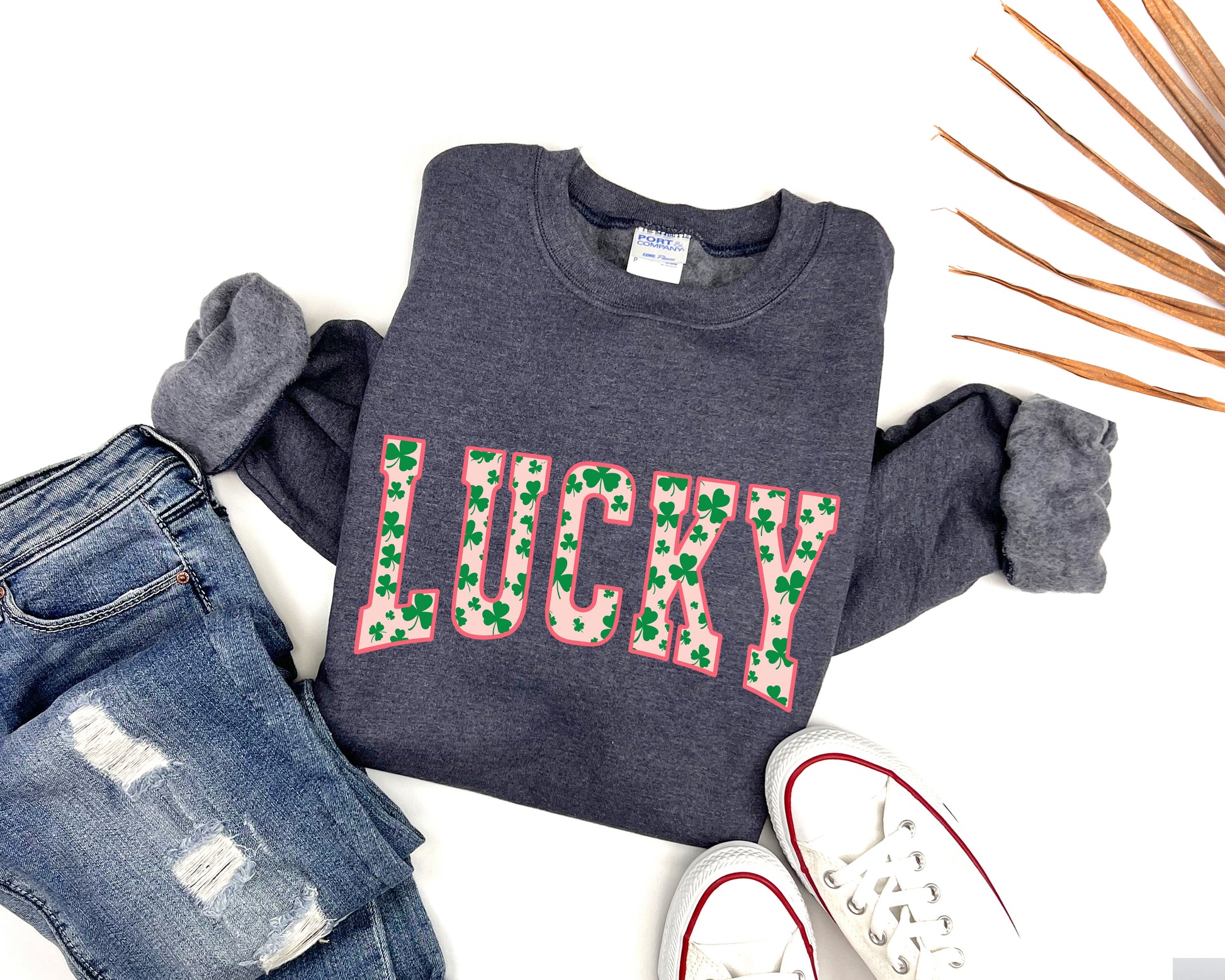 Lucky Adult Sweatshirt