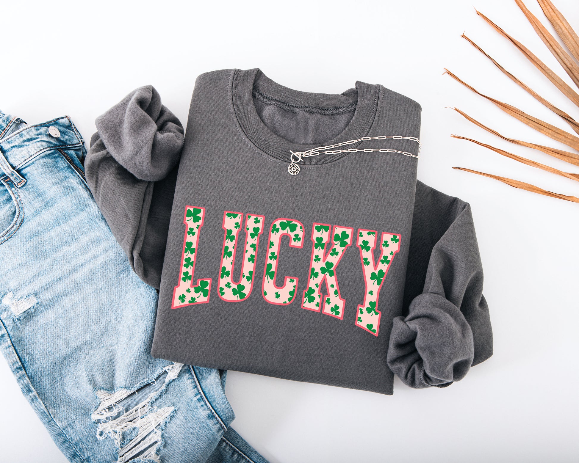 Lucky Adult Sweatshirt