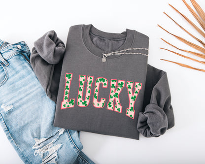 Lucky Adult Sweatshirt