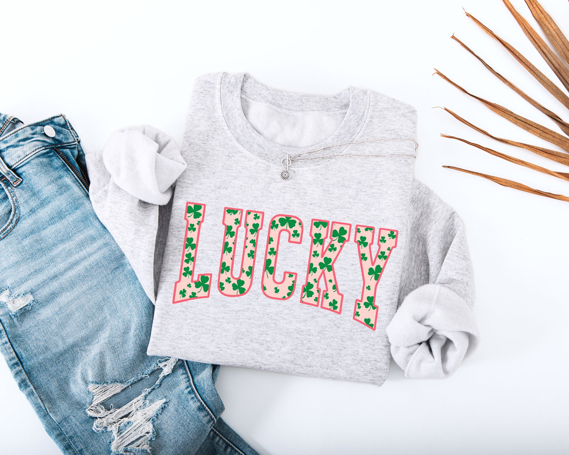 Lucky Adult Sweatshirt