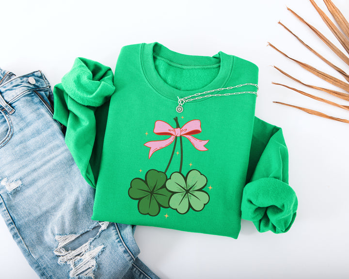 Lucky Shamrock Adult Sweatshirt