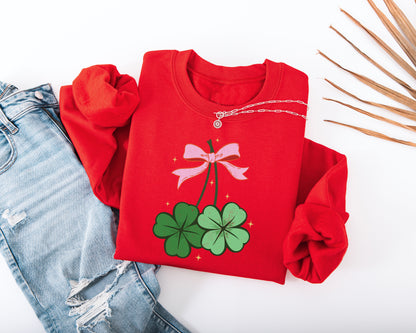 Lucky Shamrock Adult Sweatshirt