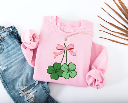 Lucky Shamrock Adult Sweatshirt