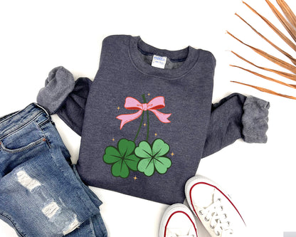 Lucky Shamrock Adult Sweatshirt