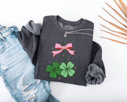 Lucky Shamrock Adult Sweatshirt