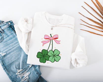 Lucky Shamrock Adult Sweatshirt