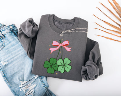 Lucky Shamrock Adult Sweatshirt