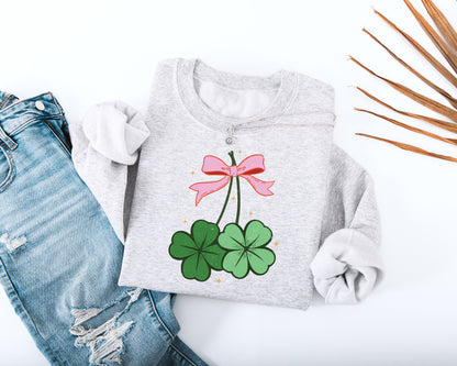 Lucky Shamrock Adult Sweatshirt