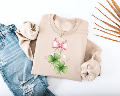 Sweet Shamrocks Adult Sweatshirt