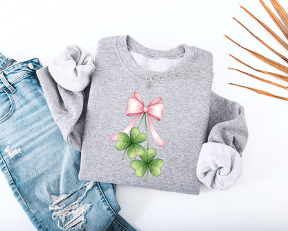 Sweet Shamrocks Adult Sweatshirt