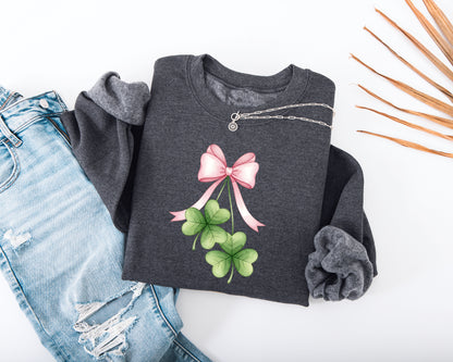 Sweet Shamrocks Adult Sweatshirt