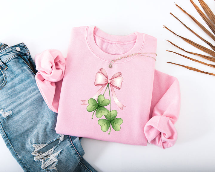 Sweet Shamrocks Adult Sweatshirt