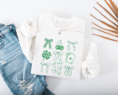 Lucky Sketches Adult Sweatshirt