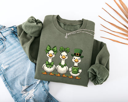 Lucky Geese Adult Sweatshirt