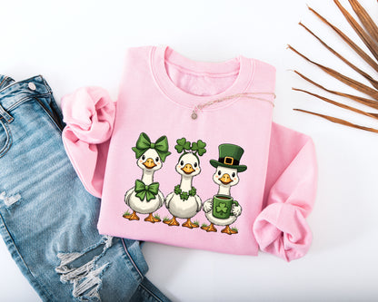 Lucky Geese Adult Sweatshirt
