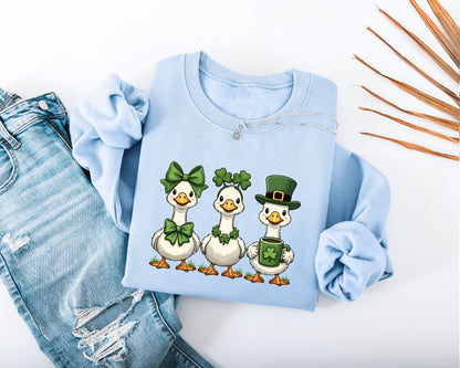 Lucky Geese Adult Sweatshirt