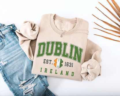Dublin Ireland Adult Sweatshirt