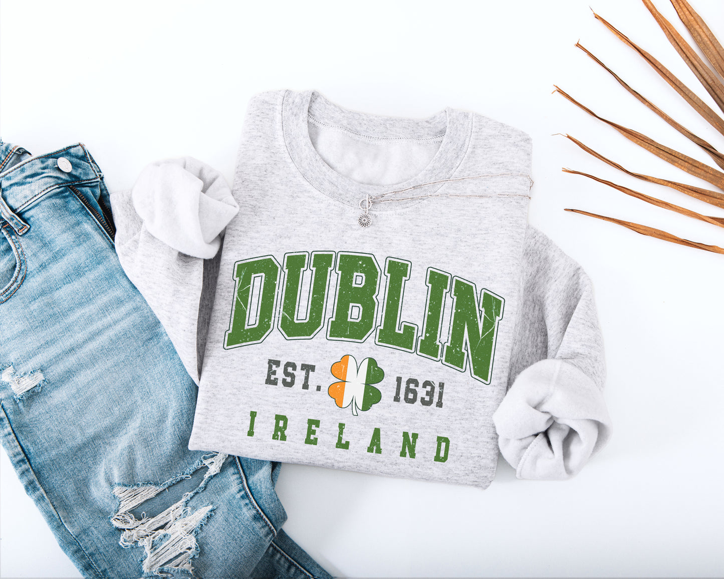 Dublin Ireland Adult Sweatshirt