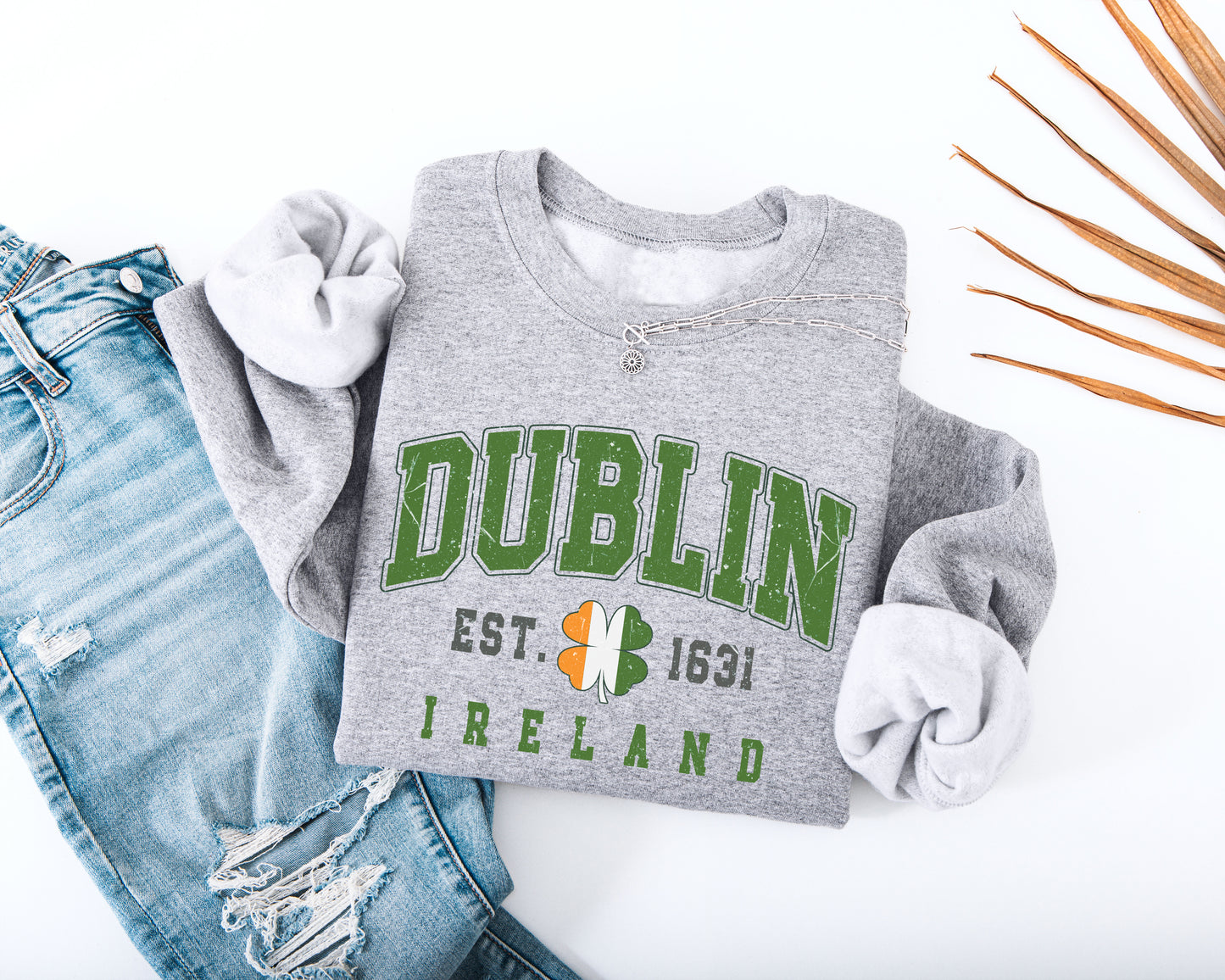 Dublin Ireland Adult Sweatshirt