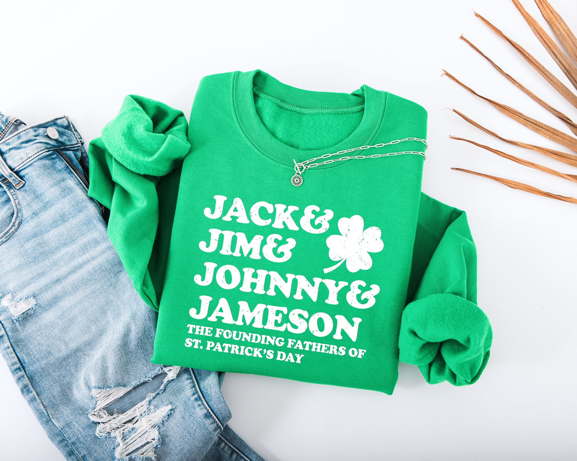 Jack Jim Johnny Jameson Adult Sweatshirt