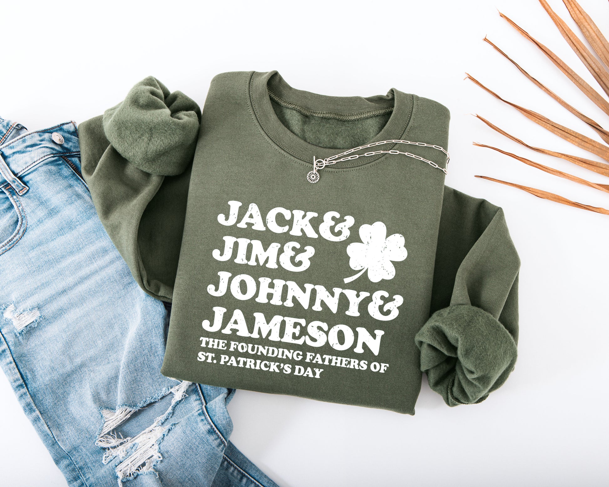 Jack Jim Johnny Jameson Adult Sweatshirt