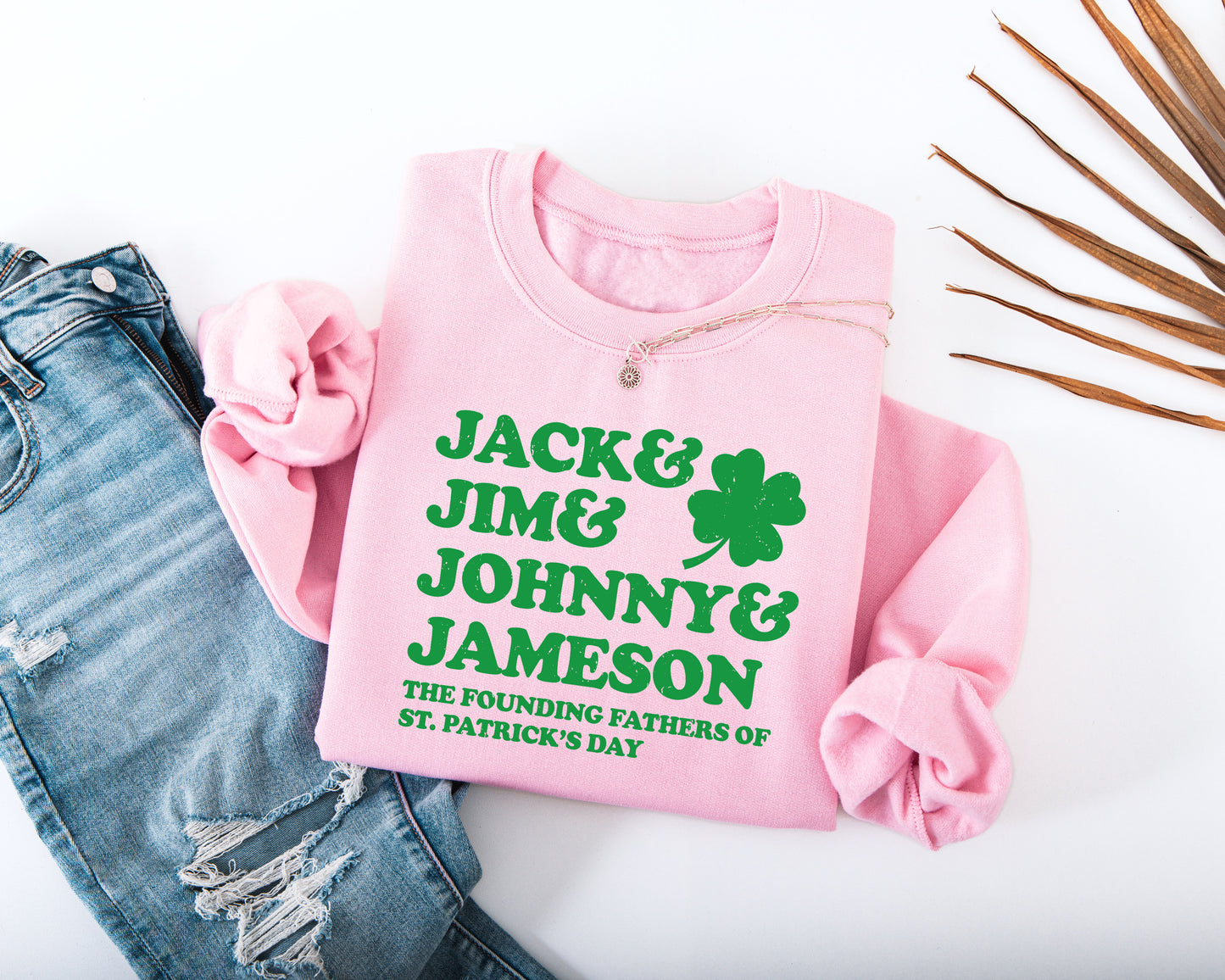 Jack Jim Johnny Jameson Adult Sweatshirt