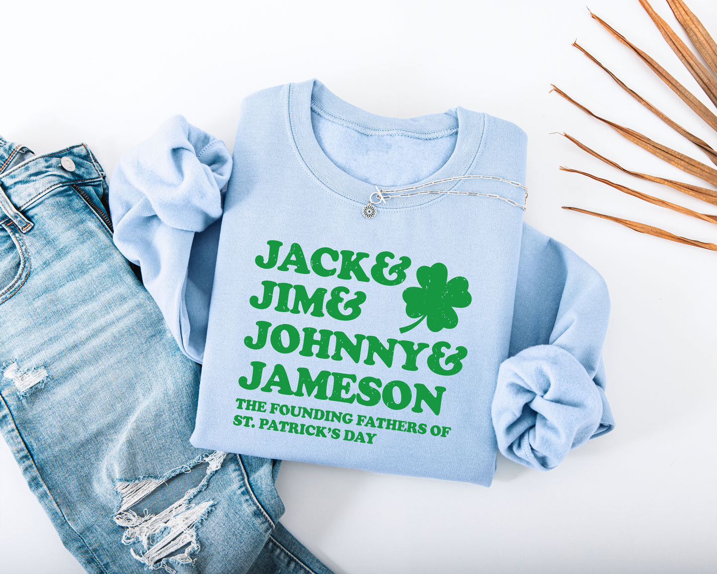 Jack Jim Johnny Jameson Adult Sweatshirt