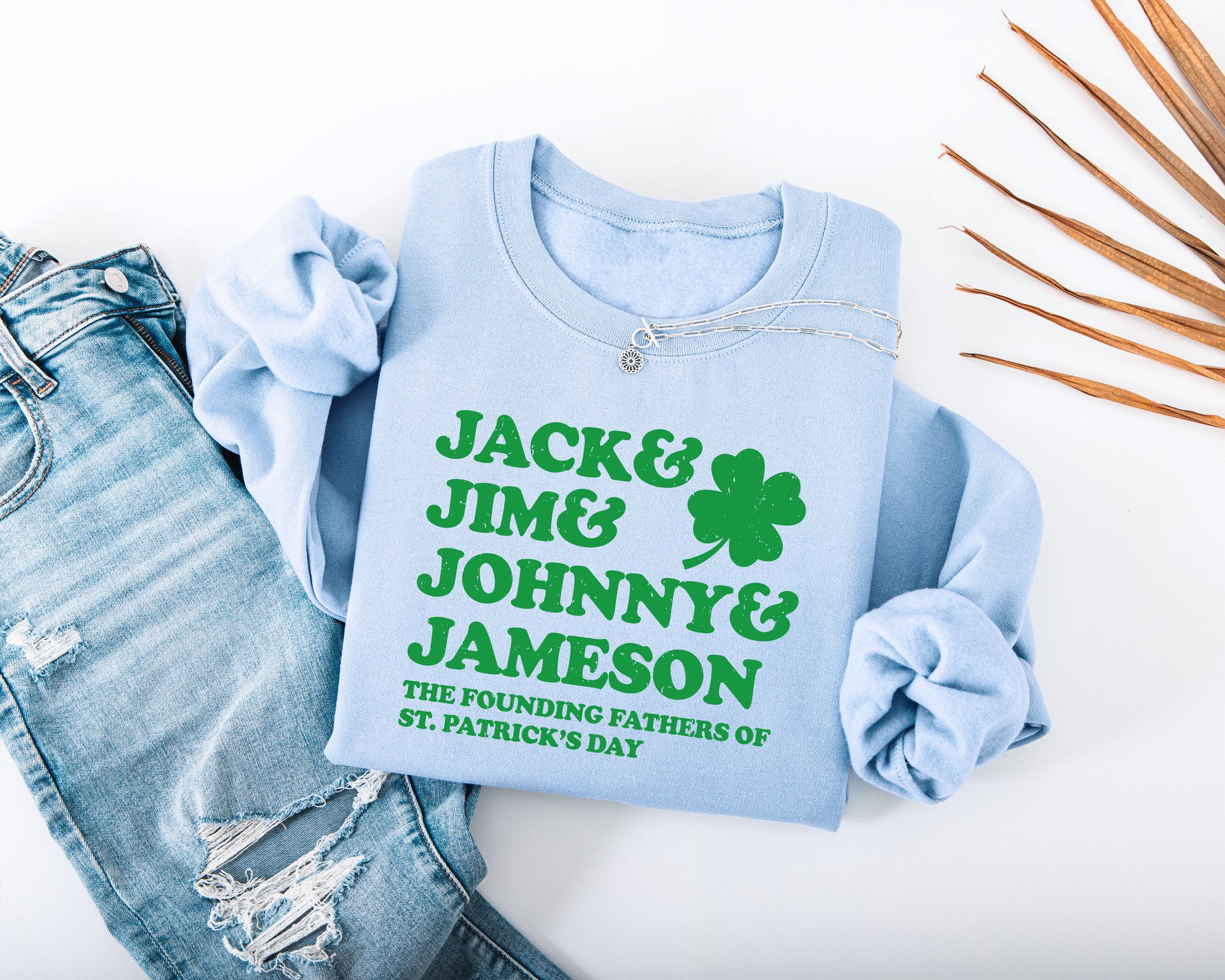 Jack Jim Johnny Jameson Adult Sweatshirt