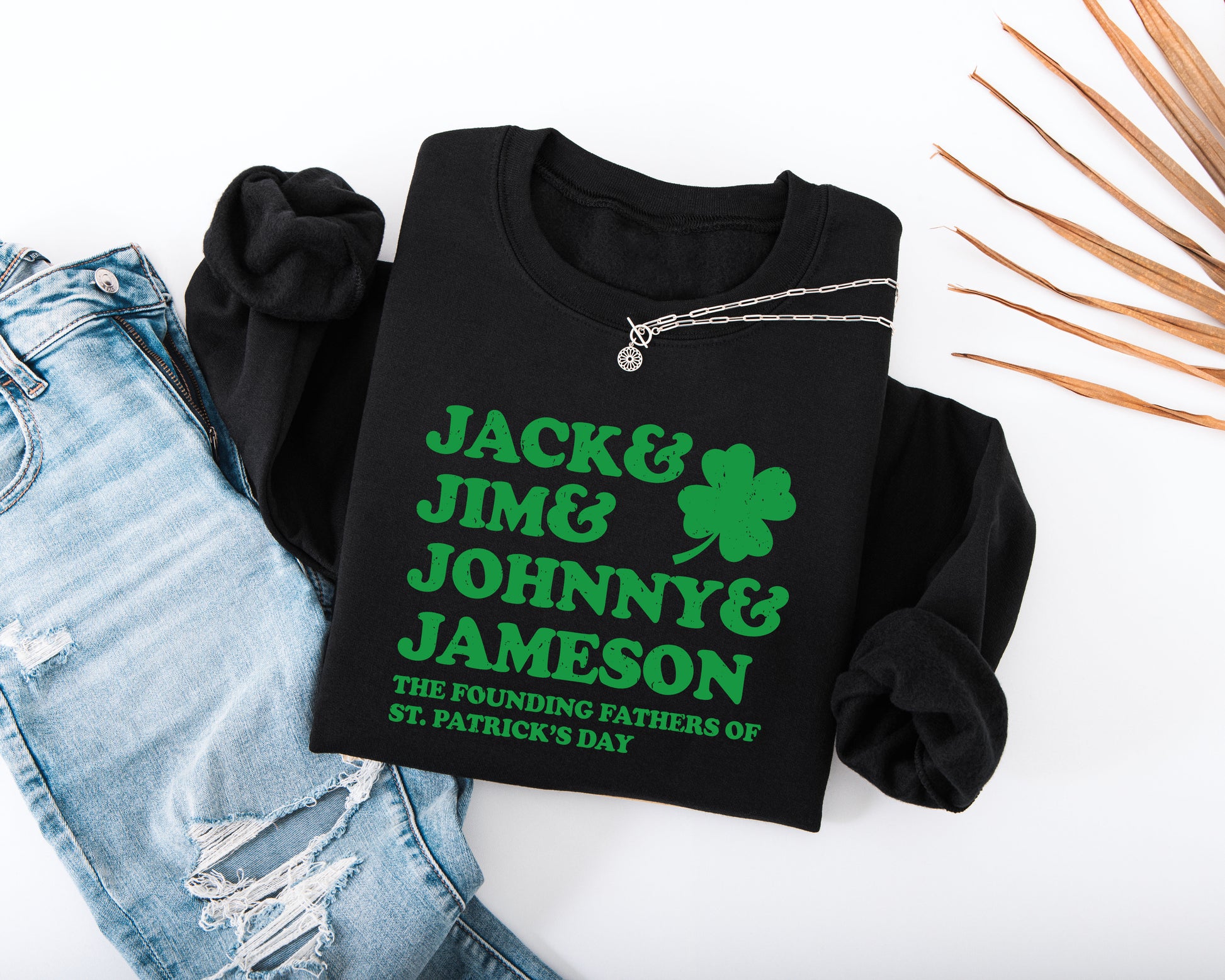 Jack Jim Johnny Jameson Adult Sweatshirt