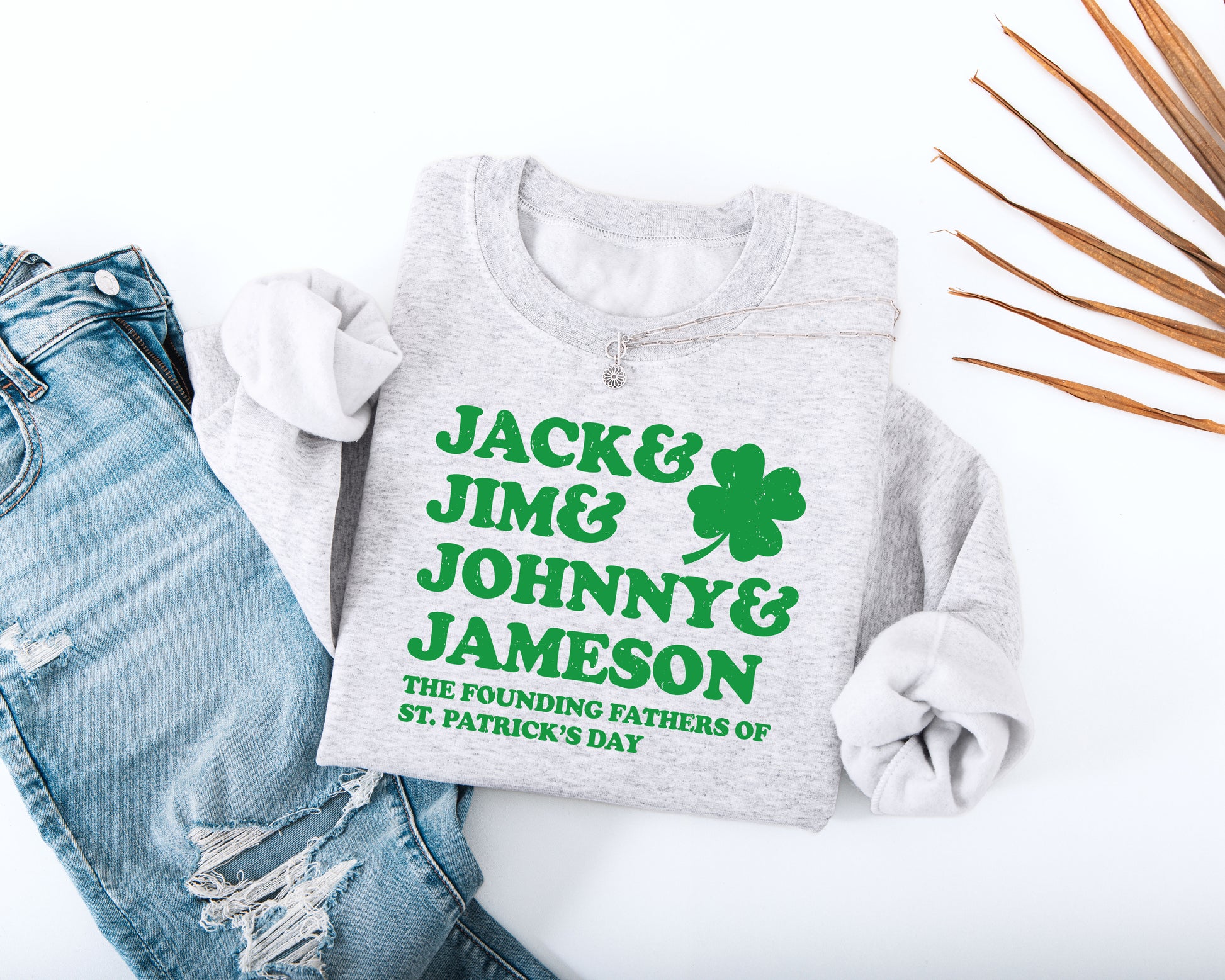 Jack Jim Johnny Jameson Adult Sweatshirt