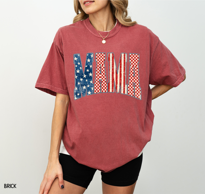 4th of July Mama Comfort Colors T-Shirt