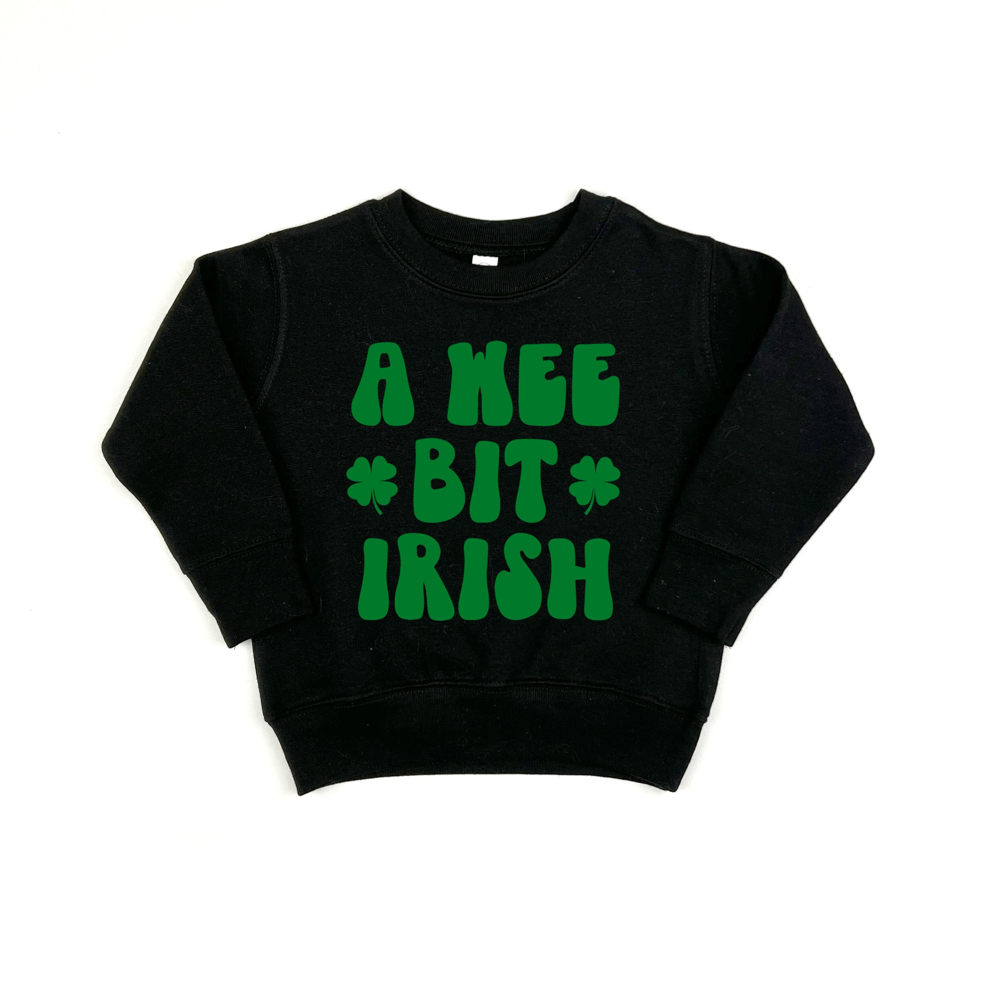 A Wee Bit Irish Kids Sweatshirt