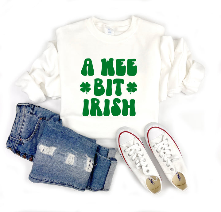 A Wee Bit Irish Adult Sweatshirt