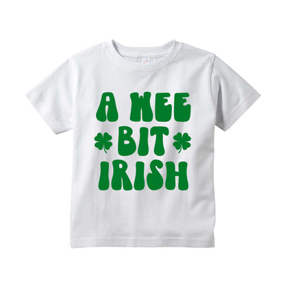 A Wee Bit Irish Kids T-shirt