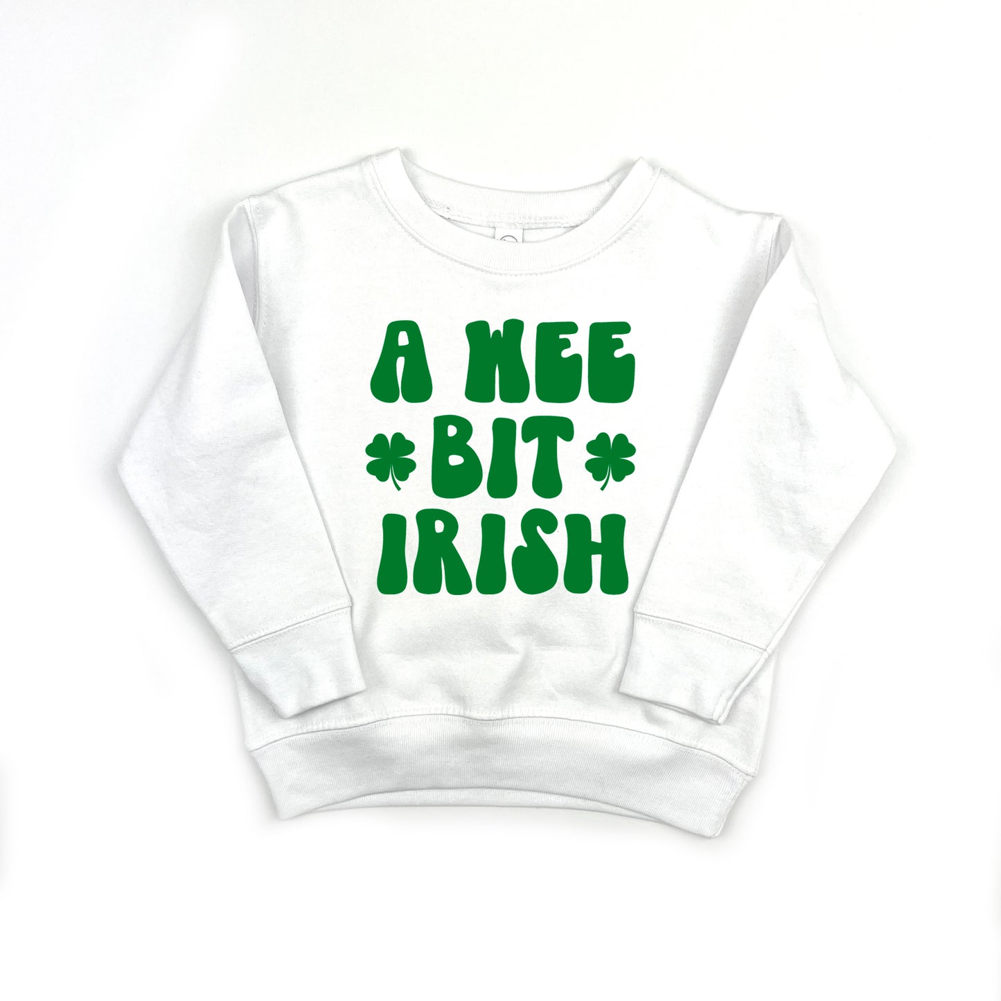 A Wee Bit Irish Kids Sweatshirt