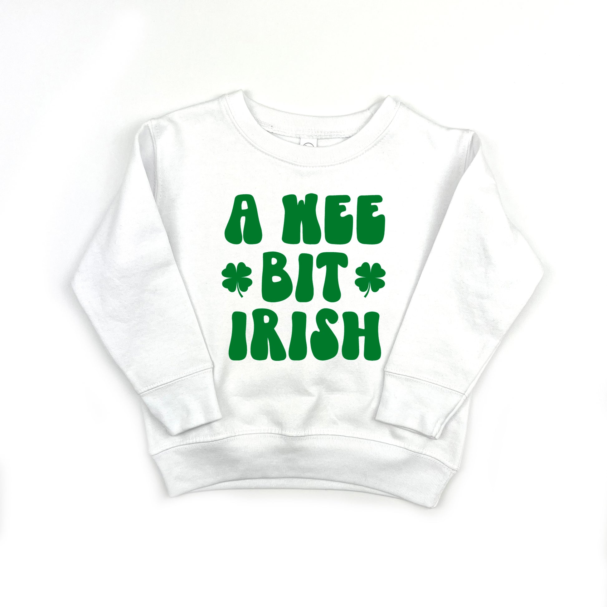 A Wee Bit Irish Kids Sweatshirt