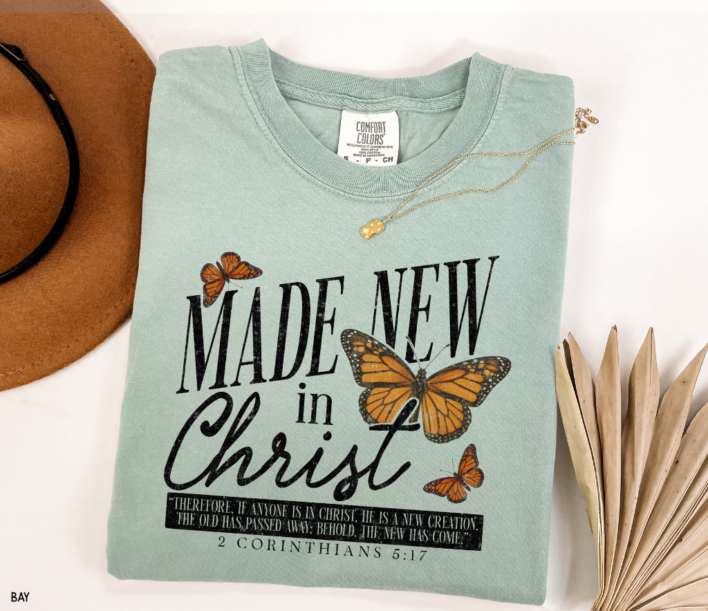 Made New in Christ Adult Comfort Colors T-Shirt