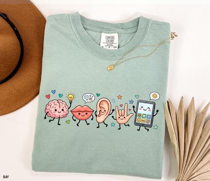 Speech Therapy Adult Comfort Colors T-Shirt