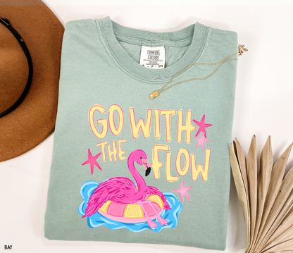Go With The Flow Comfort Colors T-Shirt