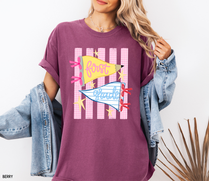 Pennant Grade Level Teacher Comfort Colors T-Shirt