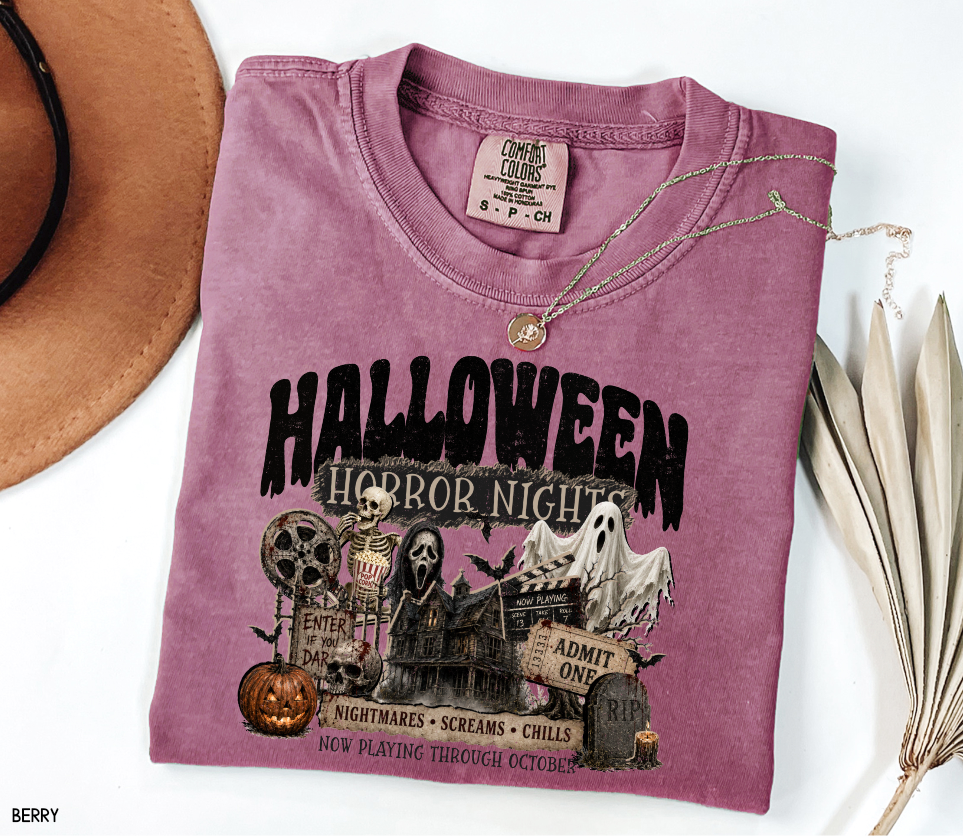 Halloween Horror Adult Comfort Colors T-Shirt