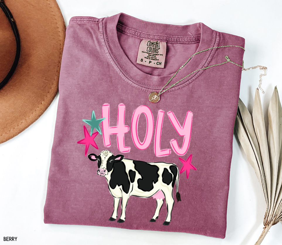 Hoy Cow Adult Comfort Colors T-Shirt