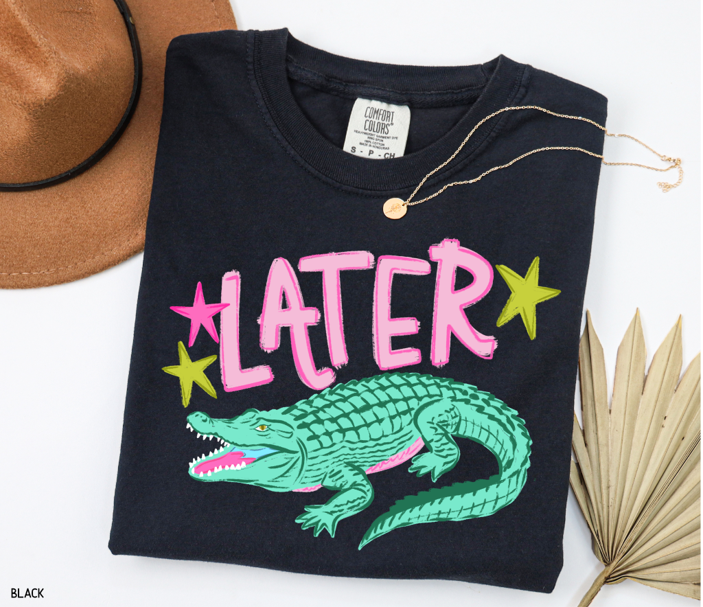 Later Gator Adult Comfort Colors T-Shirt