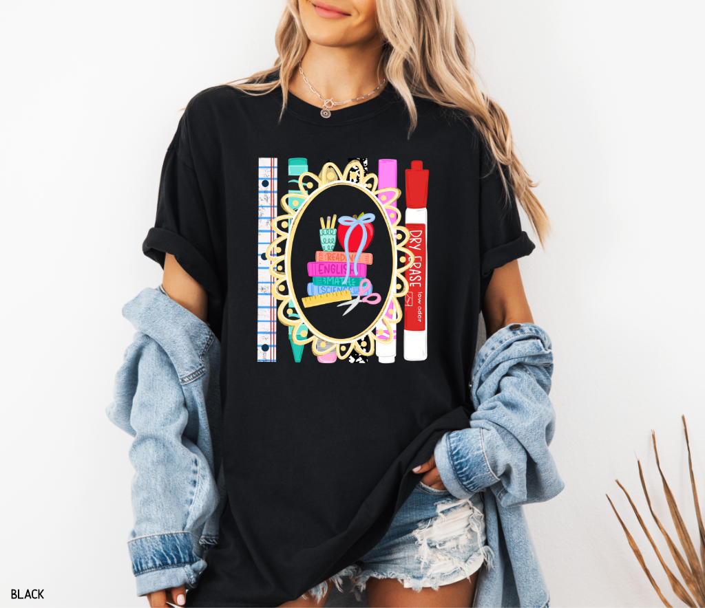 Teacher Subjects Comfort Colors T-Shirt