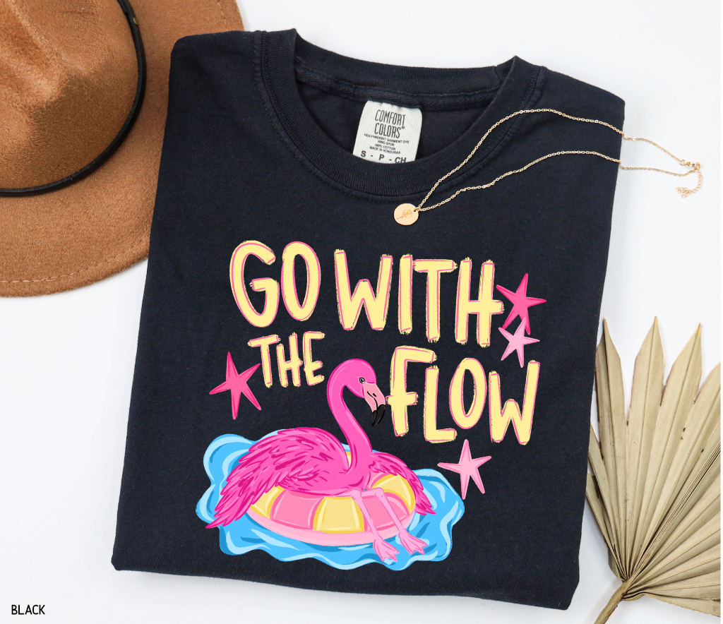 Go With The Flow Comfort Colors T-Shirt
