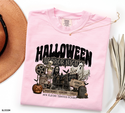 Halloween Horror Adult Comfort Colors T-Shirt