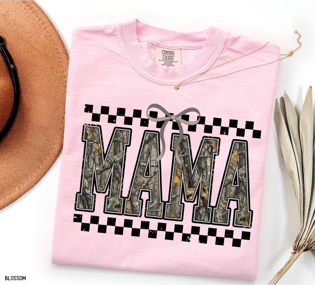Mama Camo Comfort Colors T-Shirt