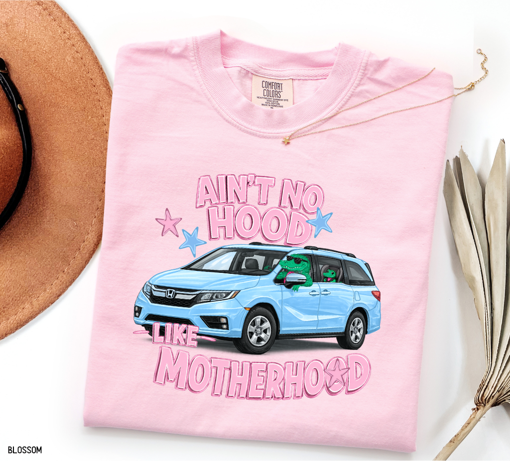 Ain't No Hood Like Motherhood Adult Comfort Colors T-shirt