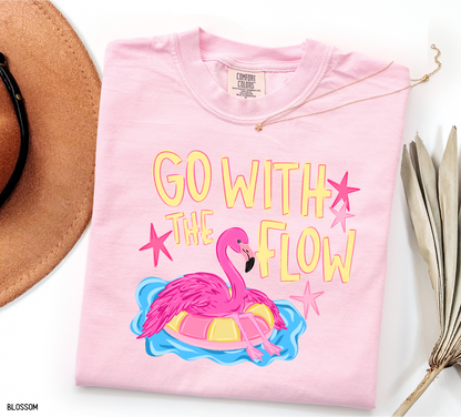 Go With The Flow Comfort Colors T-Shirt