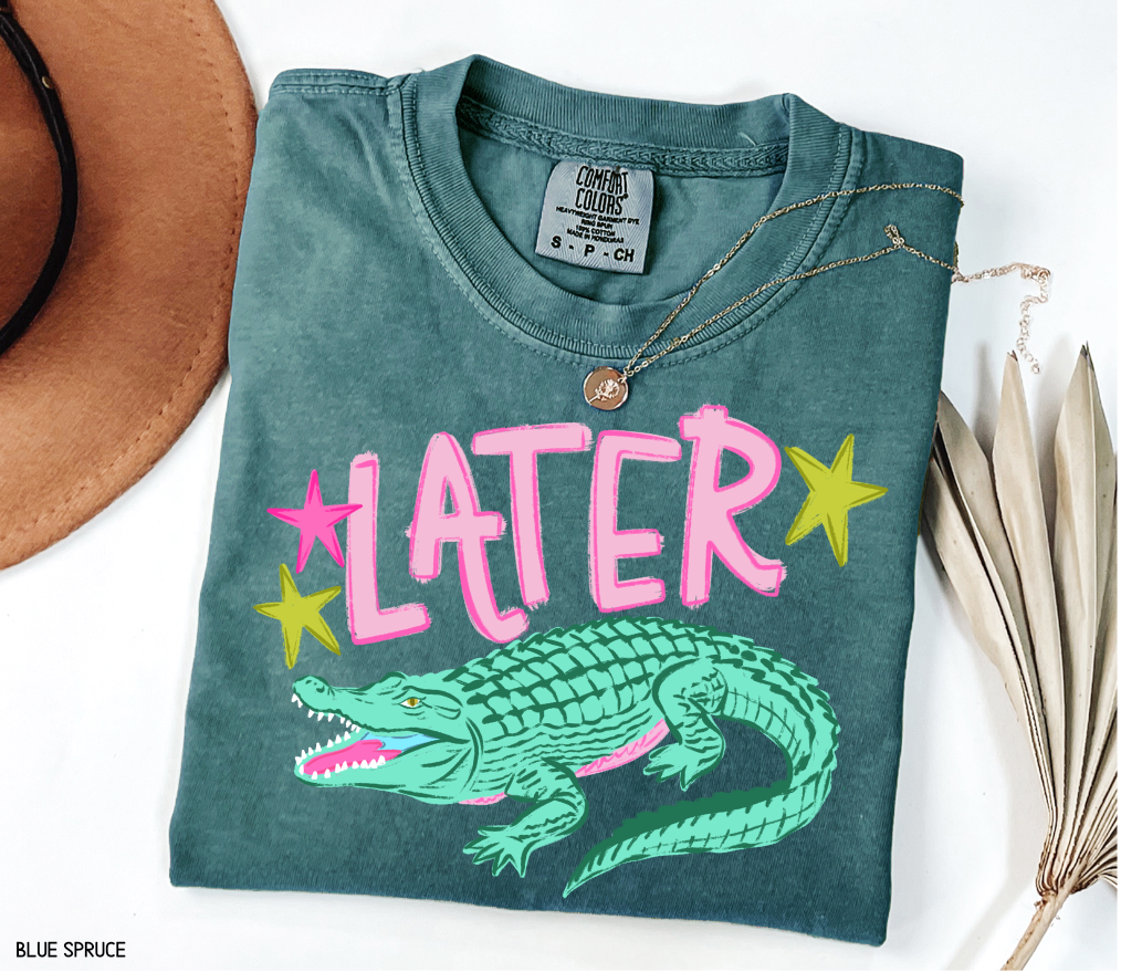 Later Gator Adult Comfort Colors T-Shirt
